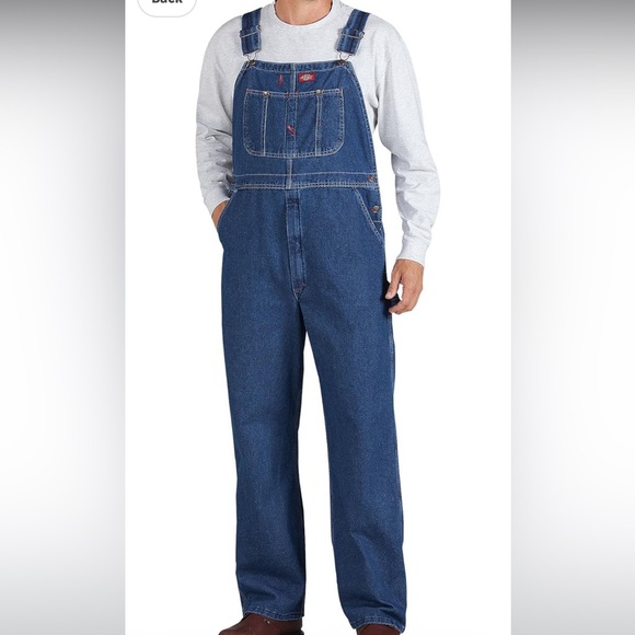 Dickies Denim Overalls - Picture 1 of 7